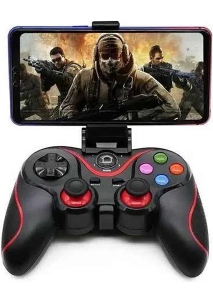 Joystik Gamepad Bluetooth Telefon Tutucu Oyun Kolu Telefon Android Uyumlu indirimleri