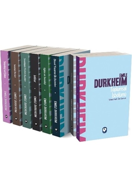 Emile Durkheim Seti (8 Kitap Takım)