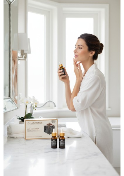 Premium Anti-Aging Serum Hyaluronik Asit, Kırışıklık Karşıtı, Cilt Bakım Serumu 8 ml x 5 Adet modelleri