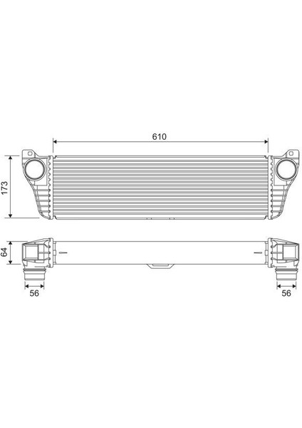 818322 - Turbosarj Radyatoru Mercedes Vıto W639 03