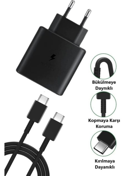 Bfs 65W Hızlı Şarj Edebilen Type C Uçlu Şarj Aleti