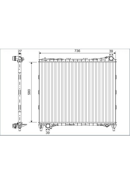 701127 - Motor Su Radyatoru Land Rover R.r. 4 L405 R.r. Sport 2 L494