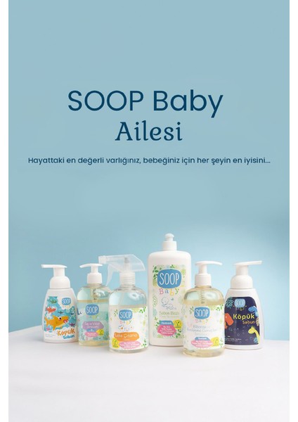 Bebek Dinozor Köpük Sabun Pudra Kokulu 2 x 300 ML| Vegan Hipoalerjenik | Eğlenceli Köpük Form
