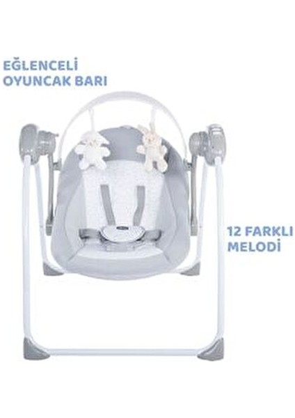 Relax Play Salıncak 60x58,5x69,5 cm 3 Noktalı Emniyet Kemeri ile Güvenli Eğlence