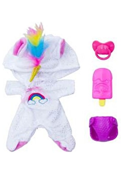 Love Fantasy Dreamy Unicorn Temalı Kız Çocuk Model Bebek Renkli Desenli