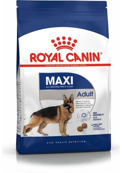 Maxi Adult Büyük Irklar Için Yetişkin Kuru Köpek Maması 15 Kg