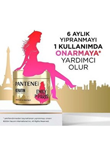 Keratin Koruyucu Maske 200 ml Kuru ve Hasarlı Saçlar İçin Onarıcı Formül indirimleri