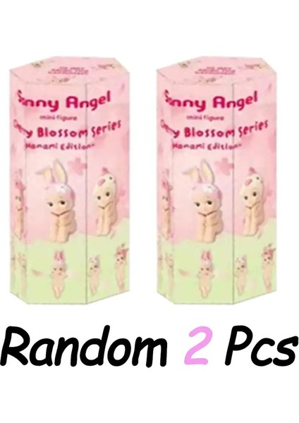 Yeni Sıcak Satış Sonny Angel Kutu Kiraz Blossom Serisi Anime Figürleri Süsler Bebek Hayranları Çocuklar Hediye Color: 2 Adet (Yurt Dışından)
