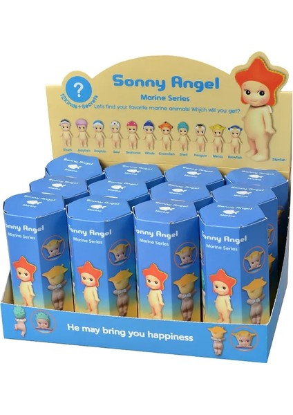 Sonny Angel Anime Figürler Süsler Bebek Hayranları Çocuk Noel Hediye Renk: 1box (12 Adet) (Yurt Dışından)