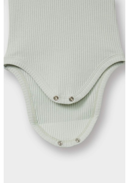 Erkek Bebek Yenidoğan Fitilli Kaşkorse 2'li Uzun Kollu Çıtçıtlı Body F4653A525AU indirimleri