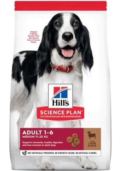 Science Plan Adult 2,5 kg Lamb&Rice Kuzu Etli Yetişkin Köpek Maması fiyatları