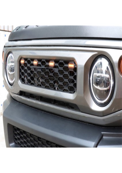 LED Ön Izgara Işıkları Beyaz Amber Işık Suzuki Jimny Için JB64 JB74 2019 2020 2021 Yüksek Versiyon (Yurt Dışından) indirimleri