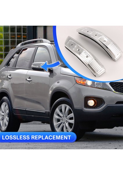 Kia Sorento Için Dikiz Ayna Işık Dönüş Sinyal Lambası 2010-2012 87613-1U000 87623-1U000 (Yurt Dışından) indirimleri