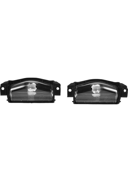 2 Pcs Araç Plaka Lambası Mazda Için Işık Kabuk Kapağı 2 3 M2 M3 2011-2013 BP4K-51-274 BBM4-51-274 BS1E-51-274 (Yurt Dışından)