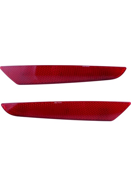 Seat Için Leon Stylance 2013-2019 Arka Tampon Reflektörü Hafif Kırmızı Lens Kapağı L &amp; R (Yurt Dışından) fiyatları