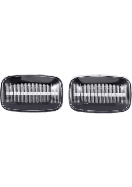 2pcs Araba Dinamik LED işaretleyici Işık Dönüş Sinyali Toyota Land Cruiser için Işık 70 80 100 100 Serisi (Yurt Dışından) modelleri
