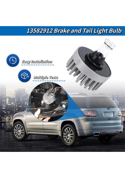 13582912 2013-2016 GMC Acadia için Uyumlu Fren ve Kuyruk Ampulü, 2017 GMC Acadia Limited Değiştirme 19433735 (Yurt Dışından) fiyatları