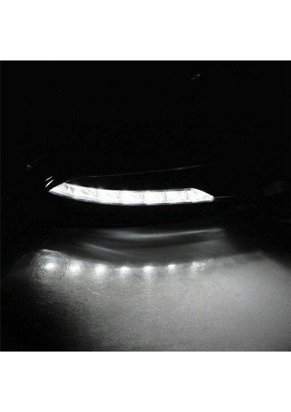 Araba LED Sis Lambası Drl Gündüz Çalışma Işığı Mercedes Benz W204 C Sınıfı C300 2008-2011 Sol (Yurt Dışından) fırsatları