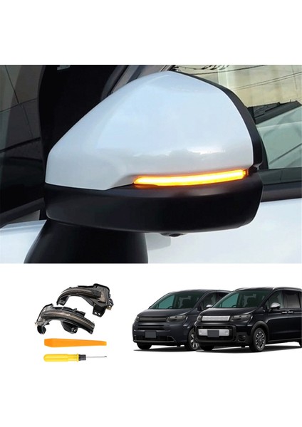 Araba Dinamik Dikiz Aynası Dönüş Sinyali Işık LED Göstergesi Honda Freed Hava/crosstar 2024 Için (Yurt Dışından) fiyatları