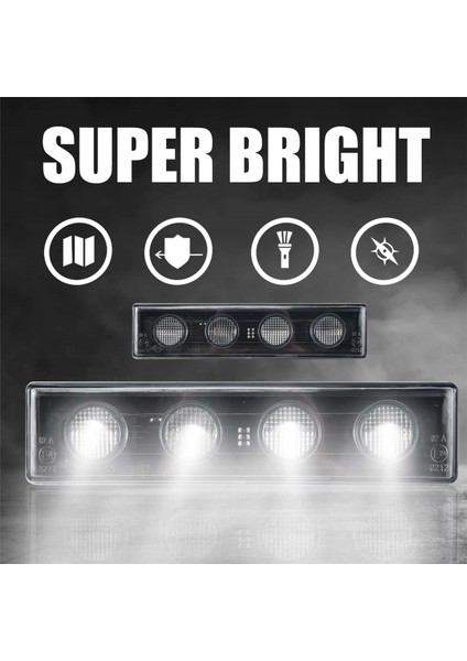 24V Beyaz LED Işık Scania Kamyon Üst Güneş Vizör Sinyal Işık Scania Köşe Işıkları Scania Yedek Parçaları 1798980 1910437 (Yurt Dışından) fırsatları