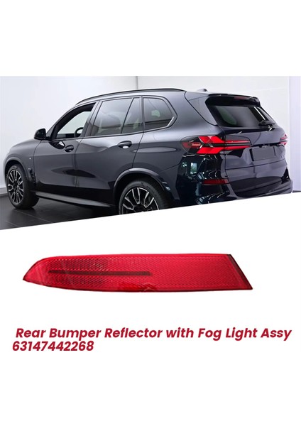Araba Arka Tampon Reflektör Trim Işığı 63147442269 Bmw X5 G05 2018-2023 Lhd Kuyruk Işık Yardımcı Dönüş Sinyali L (Yurt Dışından) indirimleri