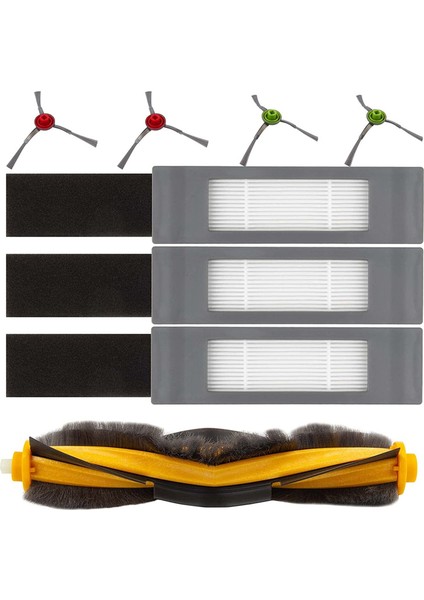 Ecovacs Deebot Ozmo 950 T5 920 T8 T8AIV Ozmo T8 T9 Power T9 Max N8 Pro Plus Vakum Parçaları (Yurt Dışından)