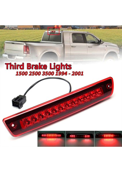 55077263AB Yüksek Montaj Fren Lambası Dodge Ram Için Üçüncü Fren Işığı Otomotiv 1500 2500 3500 1994-2001 (Yurt Dışından) indirimleri