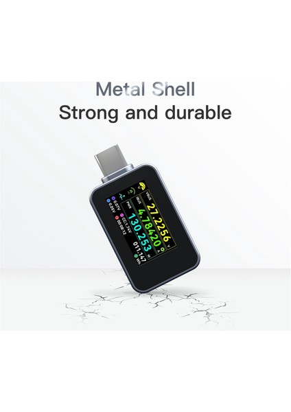 C240 Taşınabilir Usb-C Pd Dijital Güç Ölçer Test Cihazı Desteği 240W Pd3.1 Qc5.0 USB C Voltmetre Telefon Dizüstü Test Aracı (Yurt Dışından) fiyatları