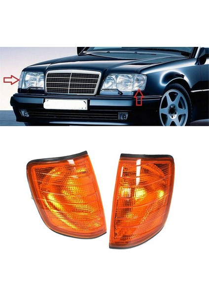 1paır Coly Park Lambası Dönüş Sinyal Işıkları Mercedes W124 E-Serisi 1985-1995 1248260043 1248260743 1248260143-B (Yurt Dışından) fırsatları