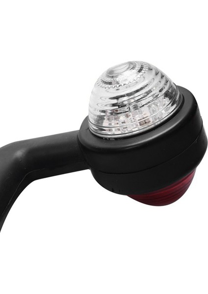1 Çift Kamyon Römork Karavanı 12/24V LED Römork Bel Işığı Uyarı Işığı Volvo Kamyonlar Için Kırmızı ve Beyaz Işık Scania (Yurt Dışından) fırsatları
