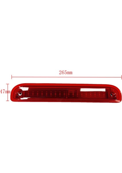Araba Üçüncü Fren Lambası Yüksek Montajlı Fren Işığı Uyarı Işığı 1340670080 Fiat Ducato Citroen Relay Peugeot Boxer Red (Yurt Dışından) indirimleri