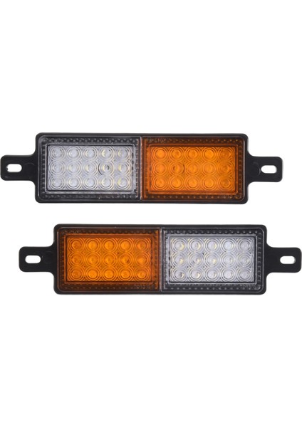 2pcs 12V 30 LED araba kamyonu boğa çubuğu ışık bullbar ön tampon ışık ön gösterge lambası sinyal ampul römork (Yurt Dışından) indirimleri