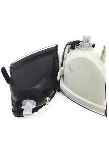 Hyundai H1 Starex 1995-2005 Beyaz Için Çift Ön Far Köşe Işık Dönüş Sinyal Gösterge Lambası (Yurt Dışından) indirimleri