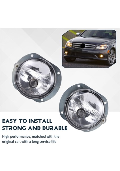 Mercedes-Benz Için Araba Sis Lambası W204 W251 W164 C-Serisi CL550 2008 2009 2010 2011 2048202256 2048202156 (Yurt Dışından) indirimleri