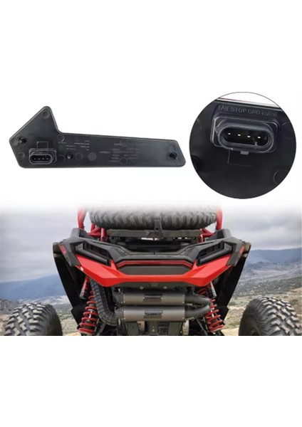 Polaris Rzr Xp Turbo Epsatv 2019-2021 Için Atv / Utv Arka Fren Işığı (Yurt Dışından) modelleri