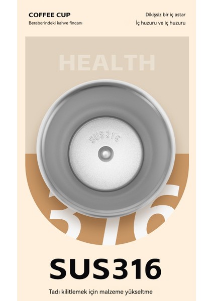 316 Paslanmaz Çelik Termos Fincan Kahve Fincanı Çiçek Petal Fincan 260ML Mini Eşlik Su Bardağı (Yurt Dışından) fiyatları