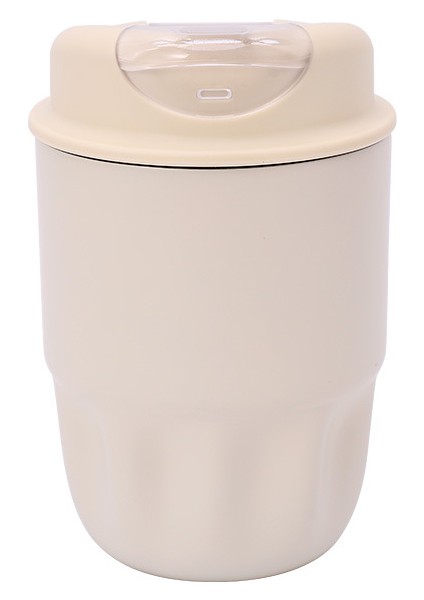 316 Paslanmaz Çelik Termos Fincan Kahve Fincanı Çiçek Petal Fincan 260ML Mini Eşlik Su Bardağı (Yurt Dışından)