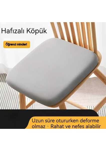 Hafıza Köpük Minderler Öğrenci Sınıfı Sandalye Minderleri Ofis Yerleşik Kıç Minderleri Nefes Alabilir Yumuşak Yavaş Geriye Back (Yurt Dışından)