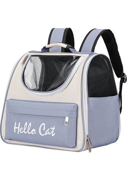 Dışarı Çıkmak Için Omuz Evcil Hayvan Çantası, Taşınabilir Nefes Alabilir Kedi Çantası, Büyük Kapasiteli Evcil Hayvan Sırt Çantası (Yurt Dışından)