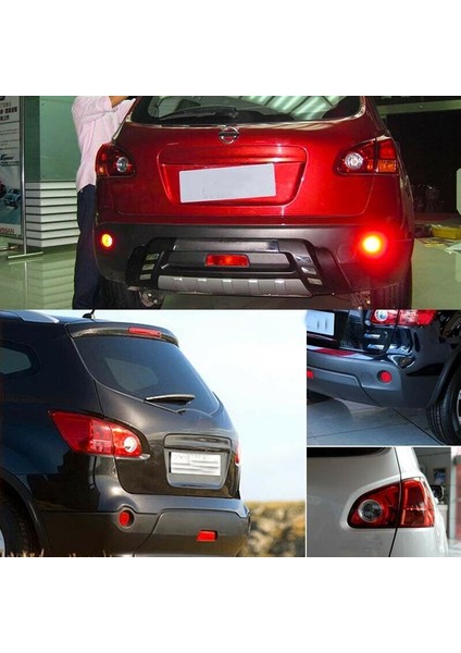 Toyota Sienna/corolla Scion Tail Fren Durma Işığı (Kırmızı) Için Araba Kuyruk Arka Tampon Reflektör Lambası Nissan/qashqai Için Yuvarlak (Yurt Dışından) fırsatları