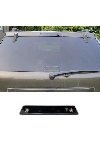 Jeep Grand Cherokee Wk 2005-2010 Arka Yüksek Montaj Fren Işığı LED 3. Üçüncü Fren Işığı Aksesuarları (Duman Lens) (Yurt Dışından) modelleri