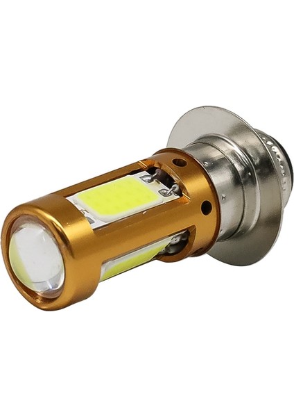 H6M PX15D P15D LED Motosiklet Farları Hi-Lo Işın Ampulü Motosiklet Scooter Moped Kafa Işık Lambası Beyaz 1500lm 12-30V (Yurt Dışından)