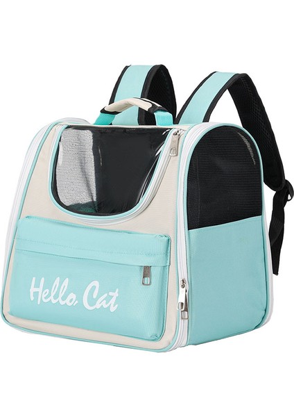 Dışarı Çıkmak Için Omuz Evcil Hayvan Çantası, Taşınabilir Nefes Alabilir Kedi Çantası, Büyük Kapasiteli Evcil Hayvan Sırt Çantası (Yurt Dışından)