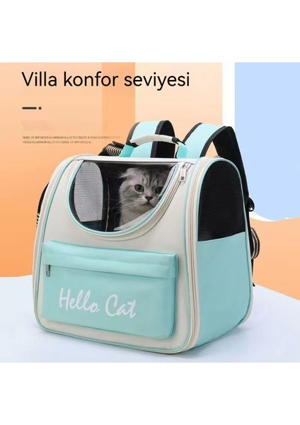 Dışarı Çıkmak Için Omuz Evcil Hayvan Çantası, Taşınabilir Nefes Alabilir Kedi Çantası, Büyük Kapasiteli Evcil Hayvan Sırt Çantası (Yurt Dışından) fiyatları