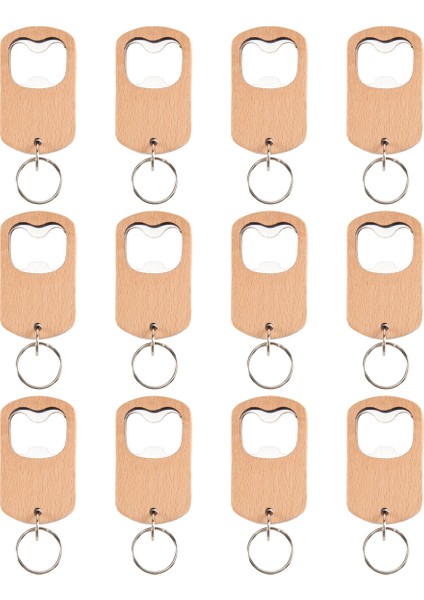 12'li Paket Ahşap Şişe Açacağı Ahşap Anahtarlık Şişe Açacakları Boşlukları Ahşap Gravür Anahtarlıklar Ev Mutfak Parti Için Anahtar Etiketi (Yurt Dışından) modelleri