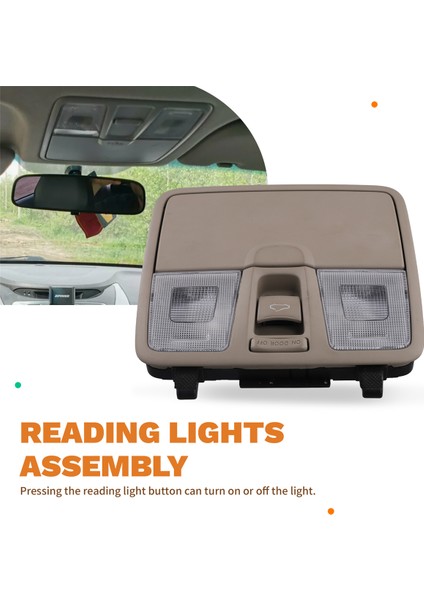 928004V100 Sunroof Switch Gözlüklü Okuma Işıkları Montajı Hyundai Elantra Md 92800-4V100 Için Kasa Tavan Işığı (Yurt Dışından) fırsatları