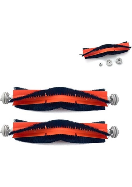 Sıkıştırılabilir Ana Fırça ve Fırça Kapağı Xiaomi Dreame D9 Robotik Vakum Süpürge Parçaları Değiştirme Aksesuarları (Yurt Dışından) fırsatları