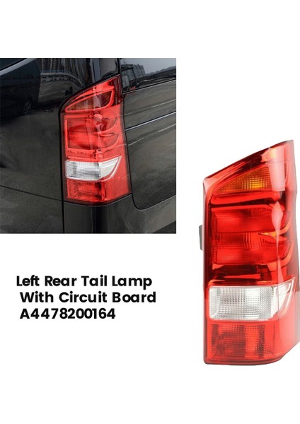 Benz Vito W447 Için A4478200164 ile Sağ Arka Kuyruk Lambası A4478200164 14-20 Dönüş Sinyali Fren Lambası Ampul Olmadan (Yurt Dışından) modelleri