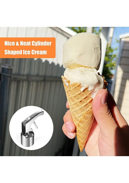 Dondurma Kepçesi Tetikli Dondurma Kepçesi Dondurma Aksesuarları Büyük Hacimli Kepçe Silindirik Dondurma Kepçesi (Yurt Dışından) fiyatları