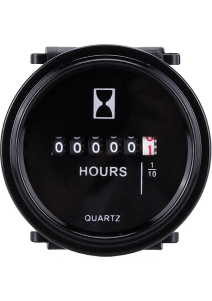 Dc 12/24/36V Dijital Zamanlayıcı Kuvars Zamanlayıcı Deniz Motoru 2 Inç Su Geçirmez Gösterge Motosiklet Araba Kamyon (Yurt Dışından)